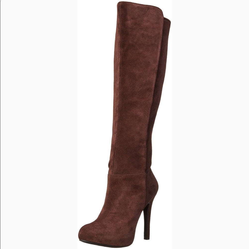 Jessica Simpson Avalona Leather Boots (Like New)